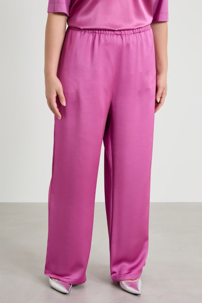 Satin trousers Intrend - 2