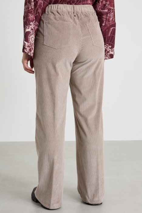 Pantaloni in velluto a coste