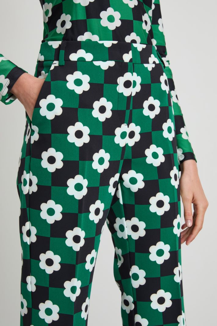 Flared trousers Intrend - 4