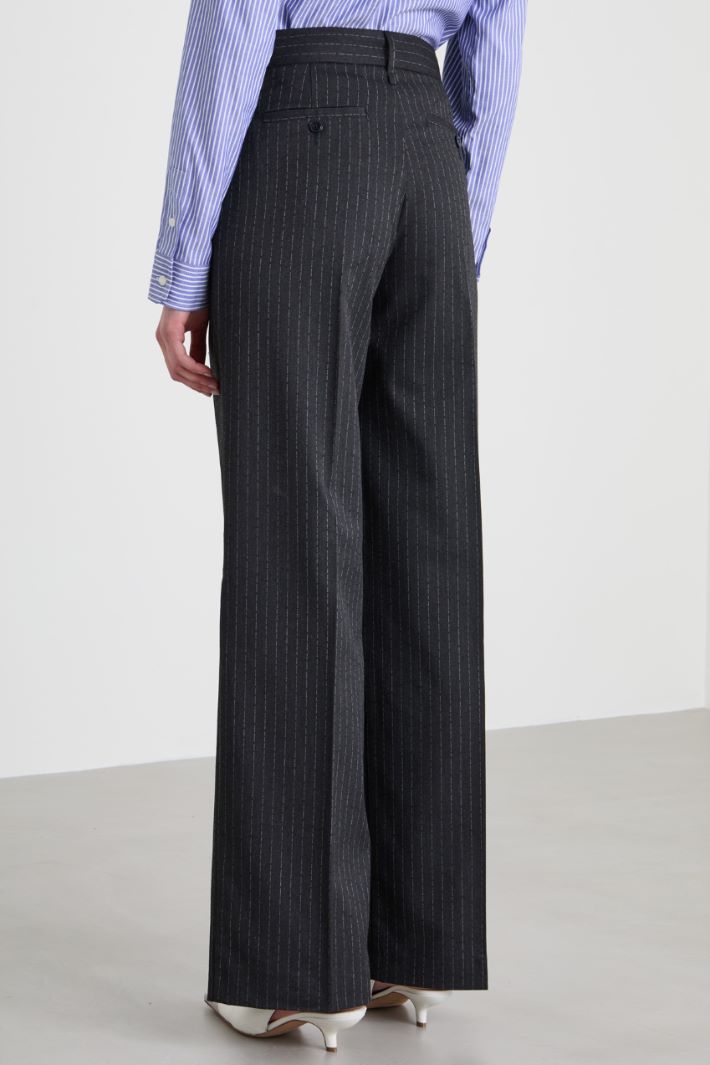 Pinstriped trousers Intrend - 3