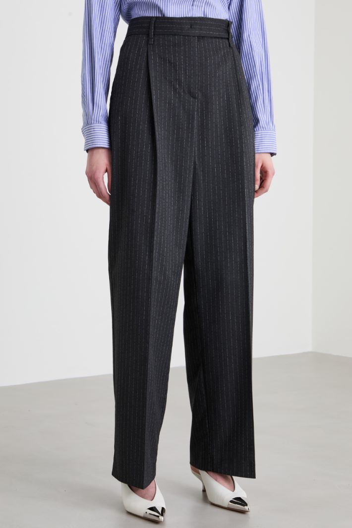 Pinstriped trousers Intrend - 2