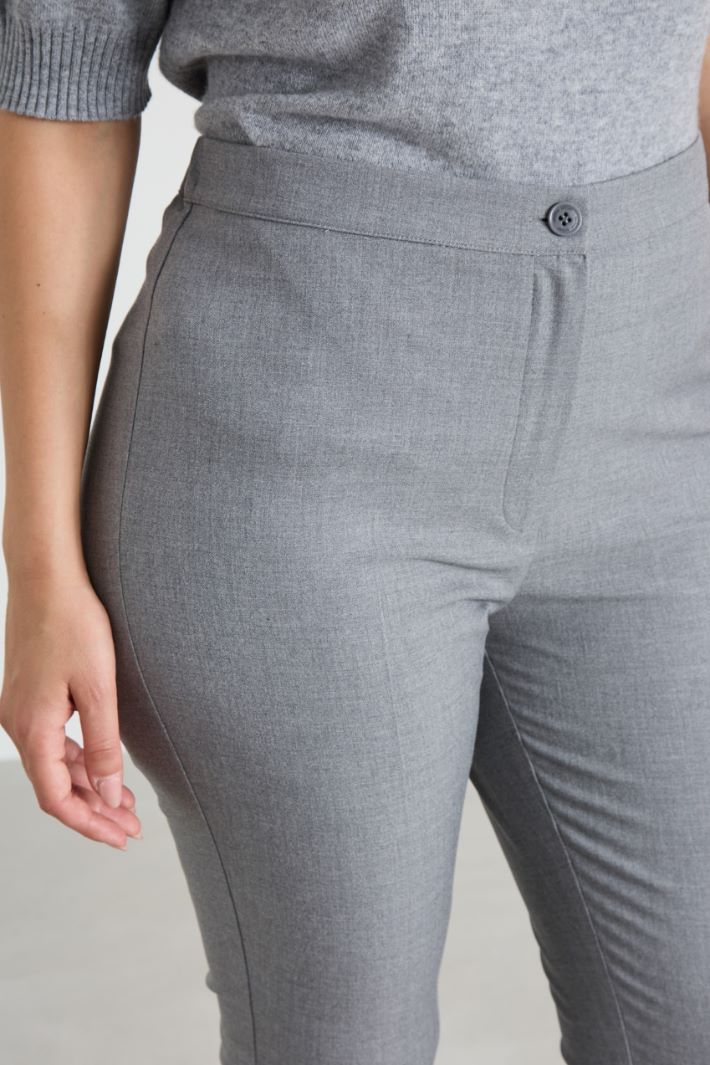 Pantaloni in saglia Intrend - 4