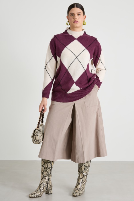 Corduroy culottes Intrend
