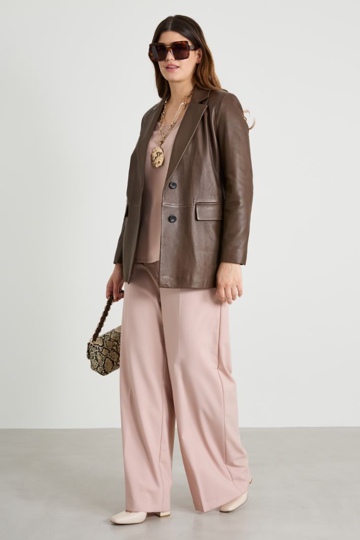 Fluid gabardine trousers Intrend