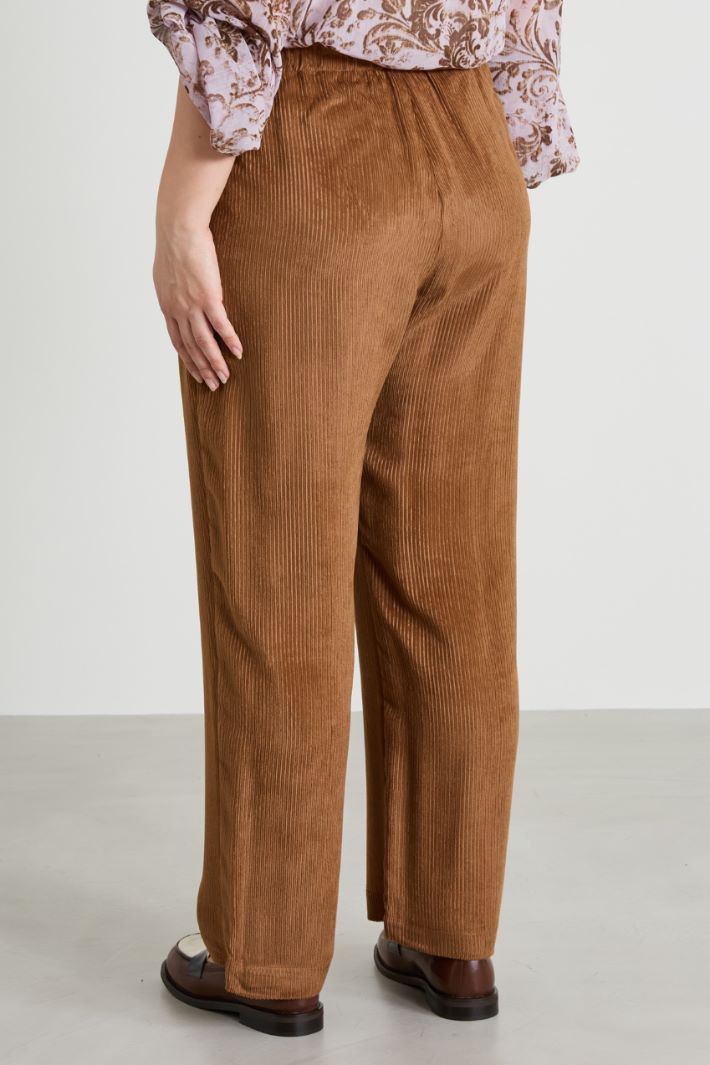 Corduroy trousers Intrend - 3