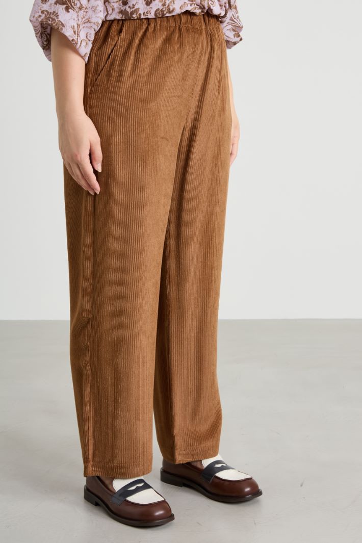 Corduroy trousers Intrend - 2