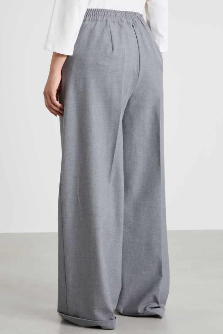 Pantaloni in saglia Intrend - 3