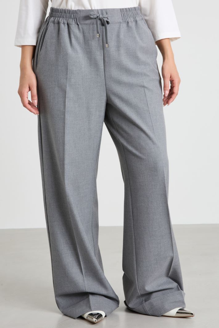 Pantaloni in saglia Intrend - 2