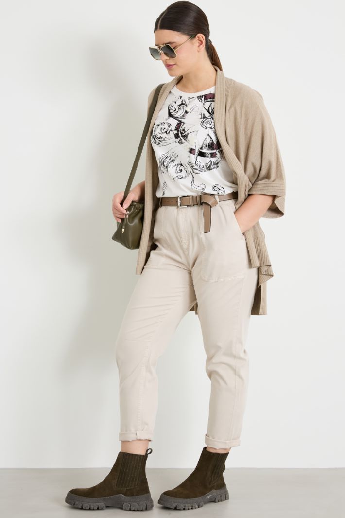 Gabardine trousers Intrend