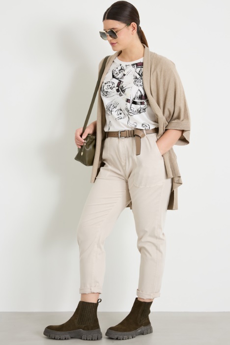 Gabardine trousers Intrend
