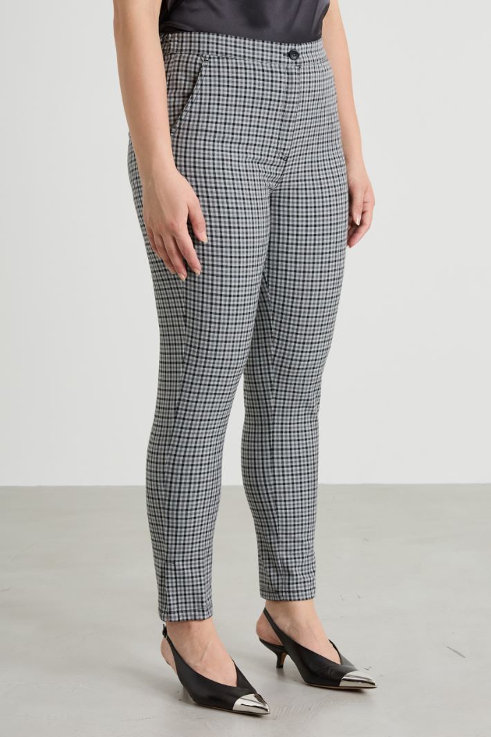 Pantaloni in saglia Intrend - 2