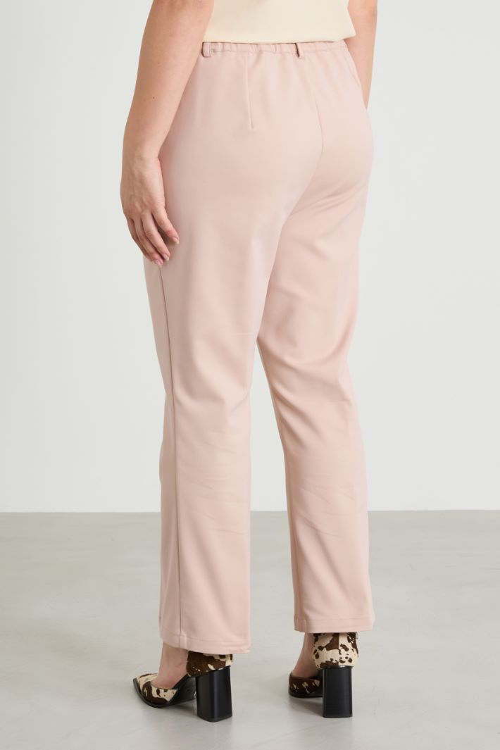 Stretch cotton trousers Intrend - 3