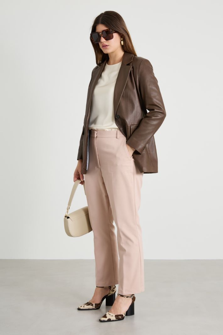 Stretch cotton trousers Intrend