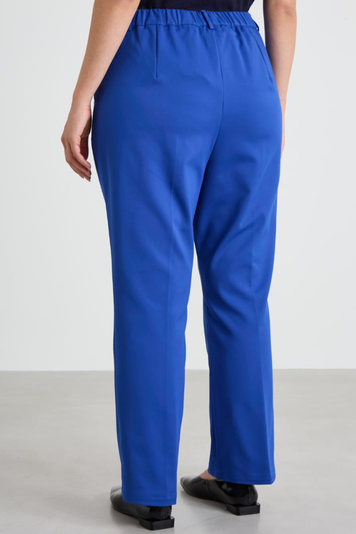 Stretch cotton trousers Intrend - 3