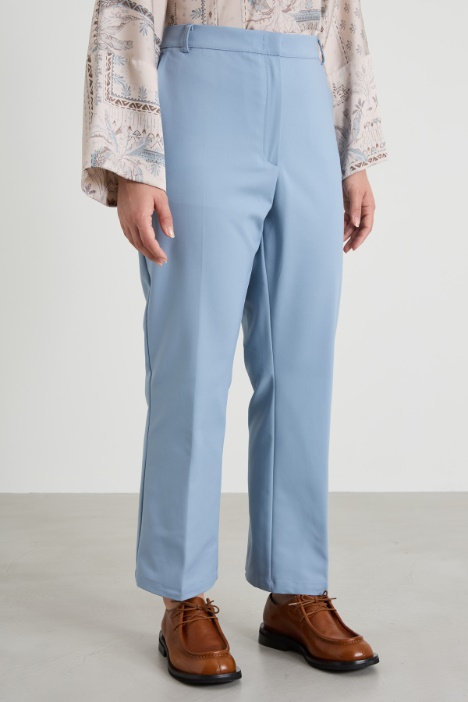 Pantaloni in cotone stretch