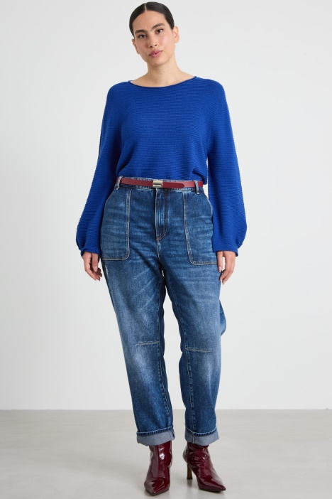 Cotton-blend denim jeans Intrend