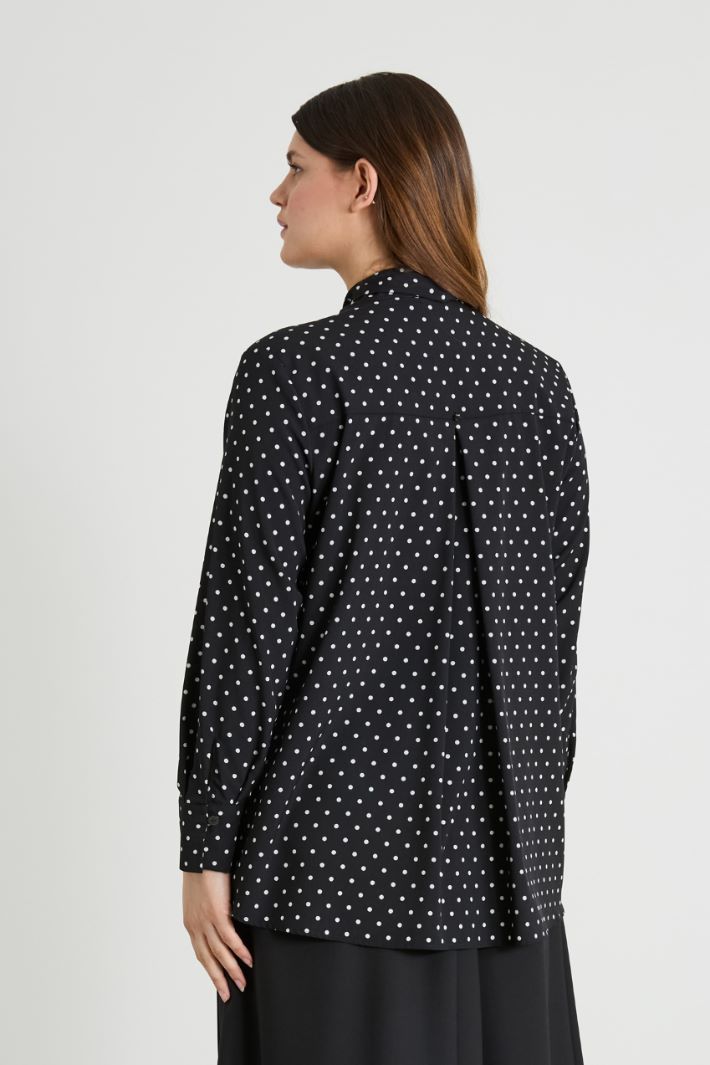 Crepe de chine shirt Intrend - 2