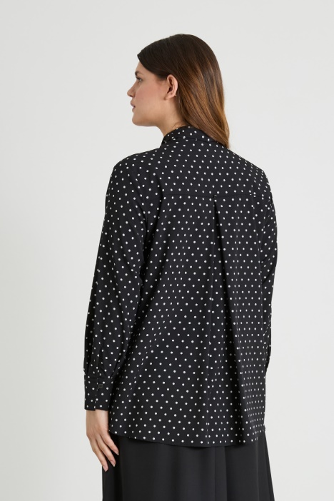 Camicia in crépe de chine