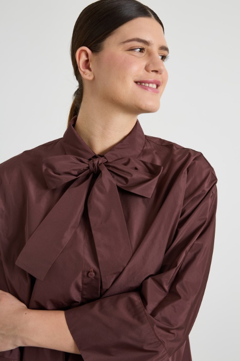 Camicia in taffetà