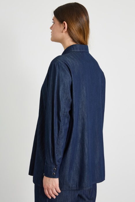 Camicia in denim leggero