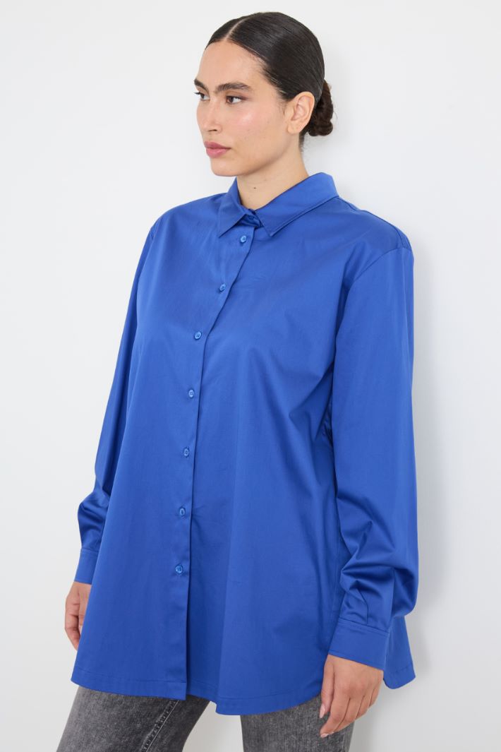 Cotton satin shirt Intrend