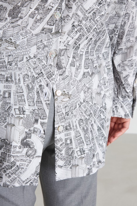 Camisa de popelina de algodón