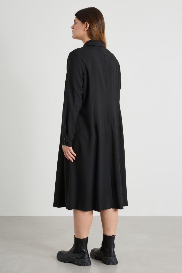 Abito chemisier in gabardina Intrend - 3