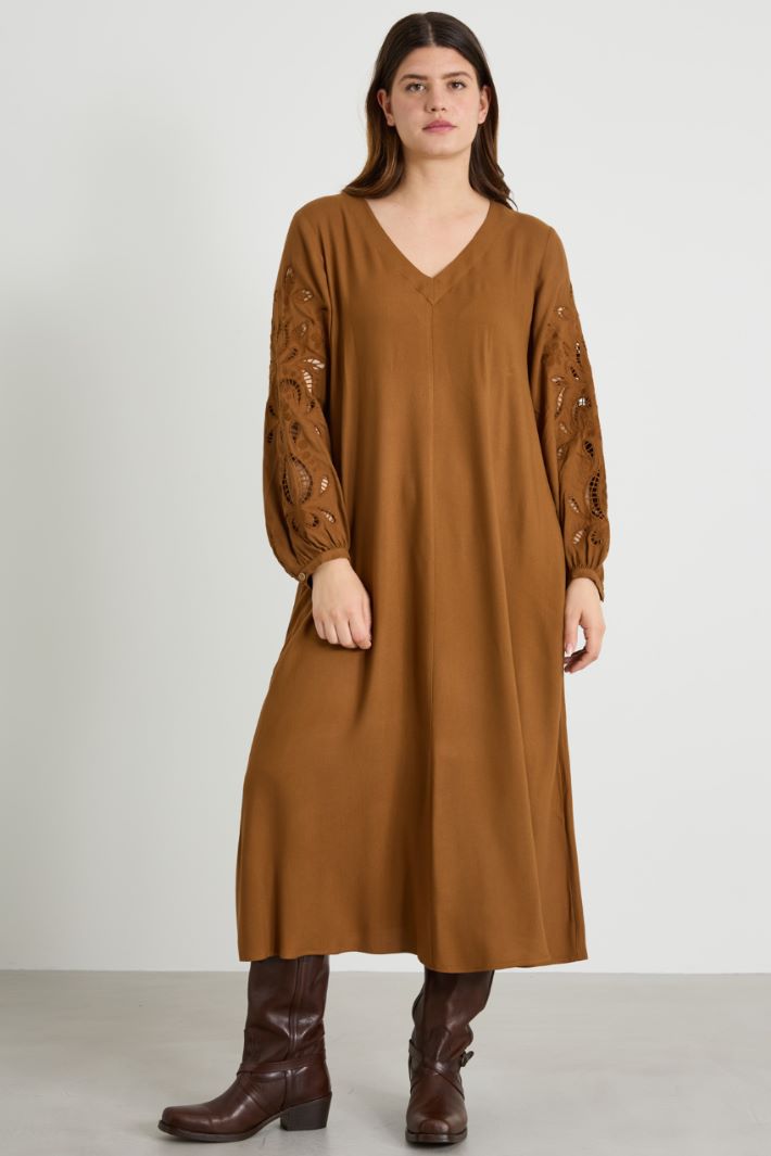 Viscose twill dress Intrend - 2