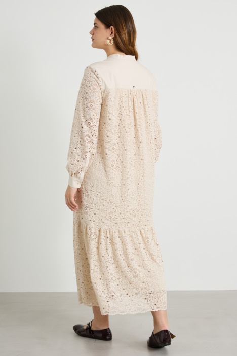 Abito in pizzo e cotone Intrend - 3