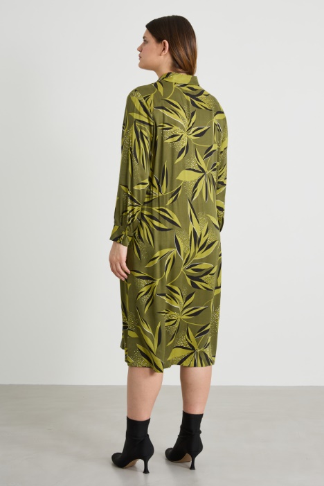 Abito chemisier in twill