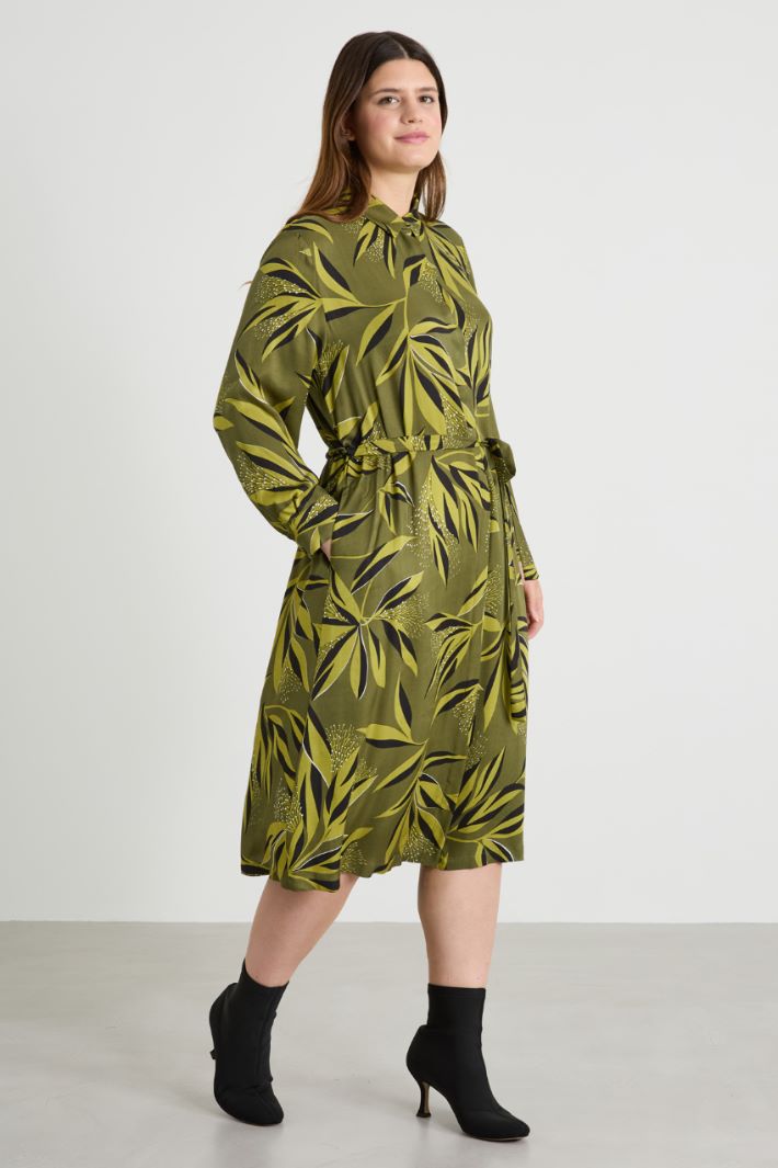 Twill shirt dress Intrend - 2
