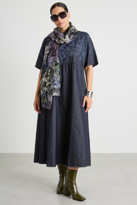Vestido de denim Intrend