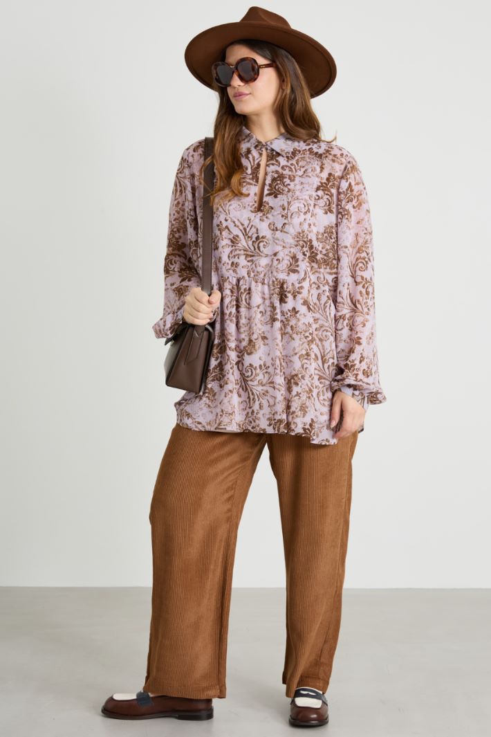 Printed georgette blouse Intrend