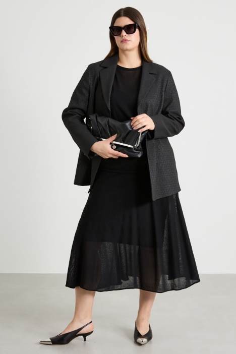 Crepe knit skirt Intrend
