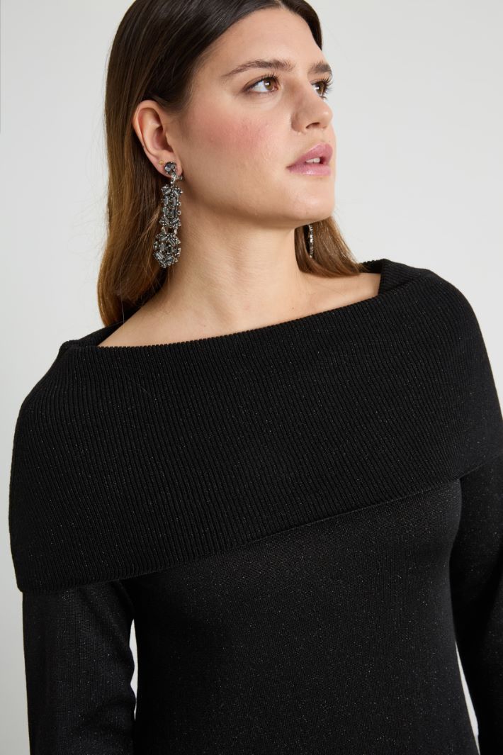 Viscose and wool dress Intrend - 4