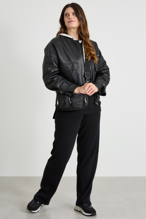 Viscose yarn trousers Intrend