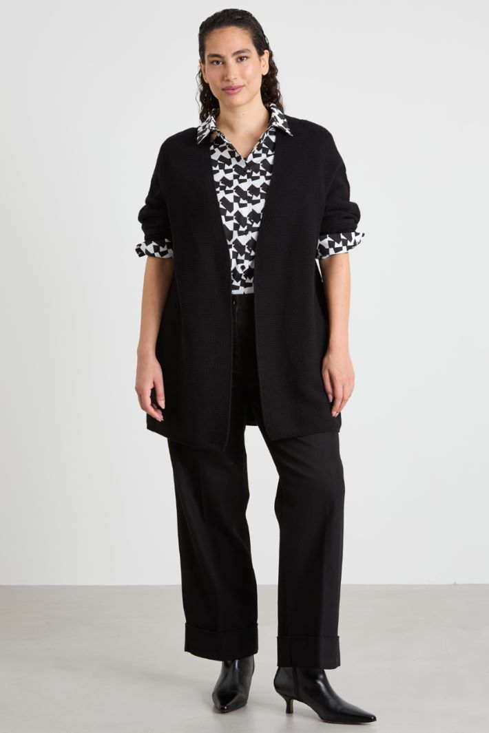 Embossed cardigan Intrend - 3