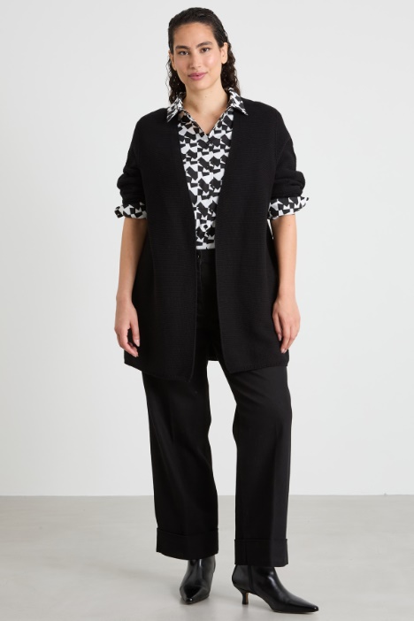 Embossed cardigan Intrend