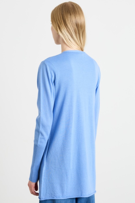 Cardigan in lana vergine