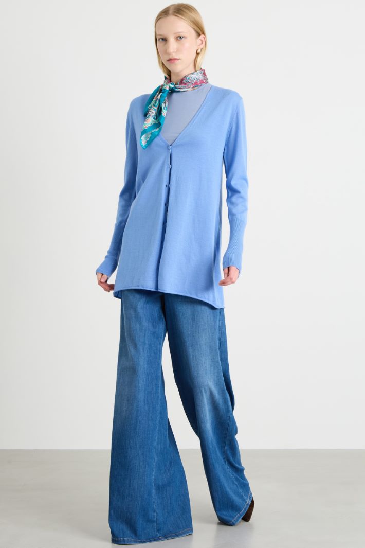 Virgin wool cardigan Intrend - 3