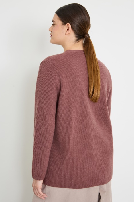 Cárdigan de lana y cachemira