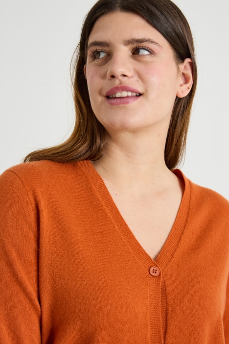 Cardigan in cashmere