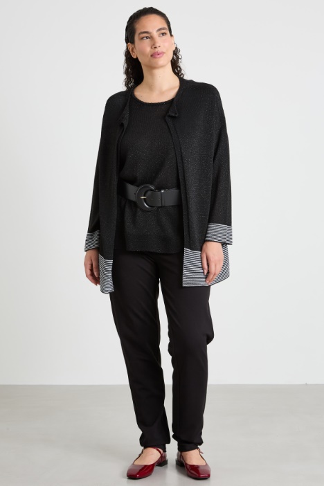 Lurex viscose cardigan Intrend