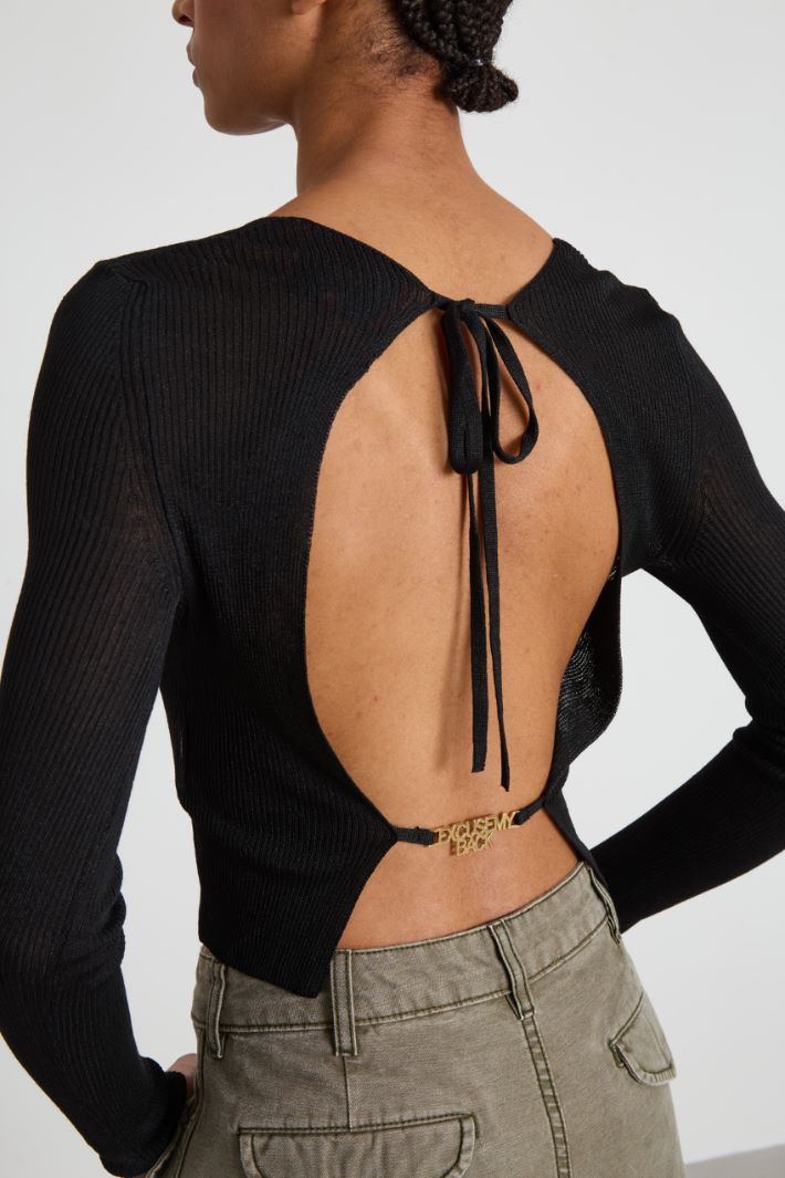 Backless shirt Intrend - 4