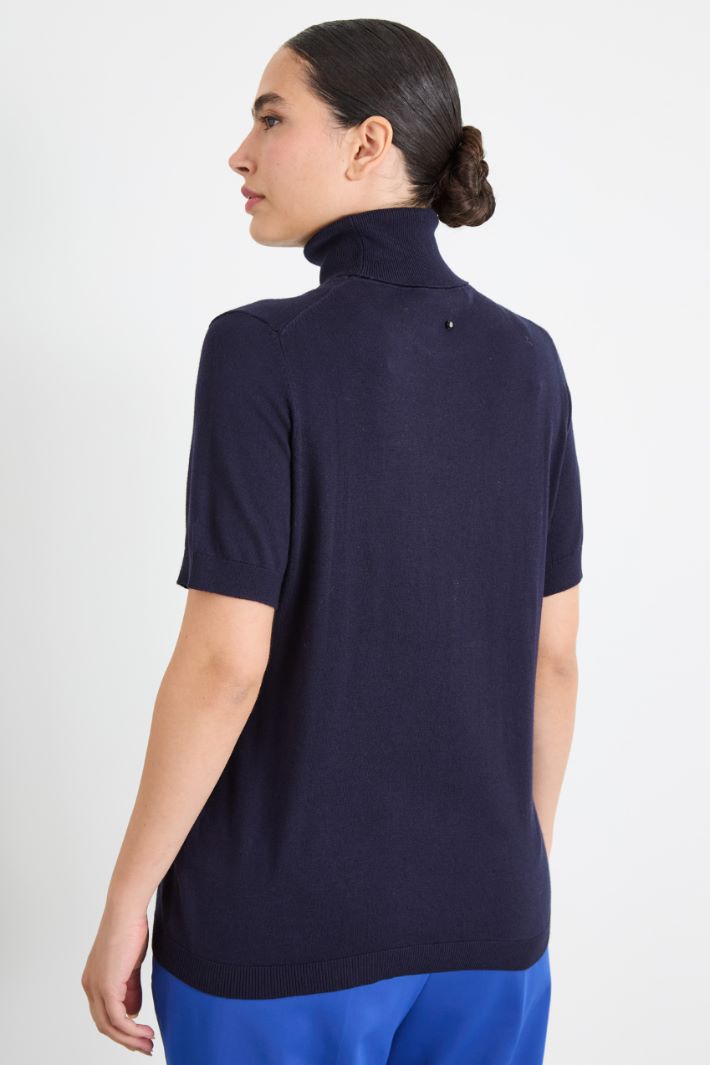 Turtleneck with short sleeves Intrend - 2