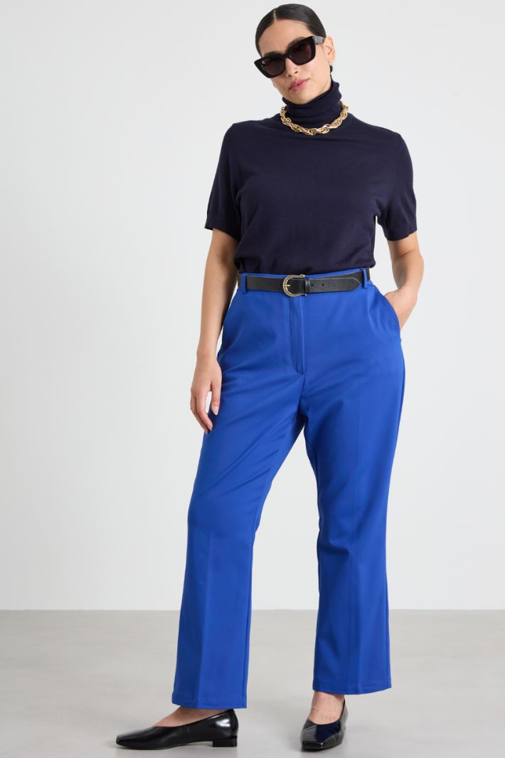 Turtleneck with short sleeves Intrend - 3