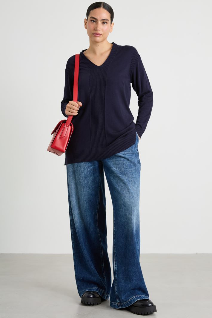 Viscose yarn sweater Intrend - 3