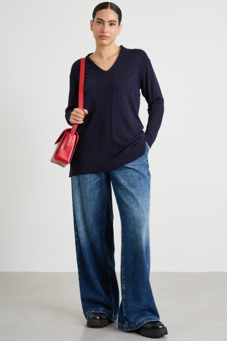 Viscose yarn sweater Intrend