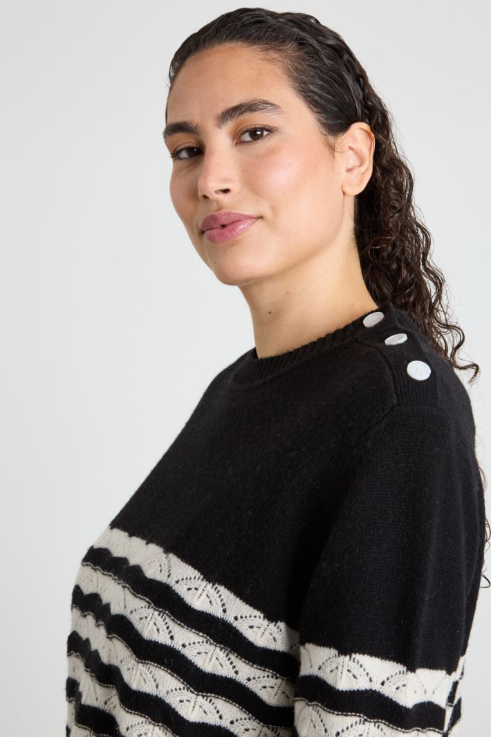 Wool sweater Intrend - 4