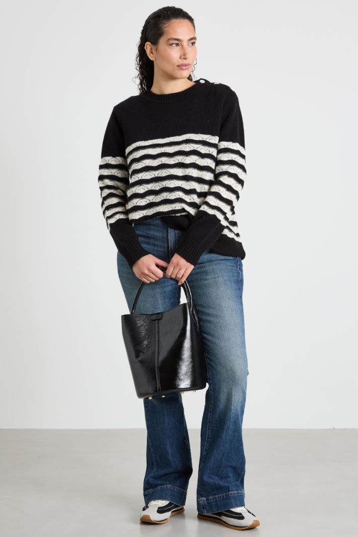 Wool sweater Intrend - 3